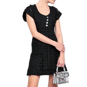 Alexander Wang metallic tweed mini dress